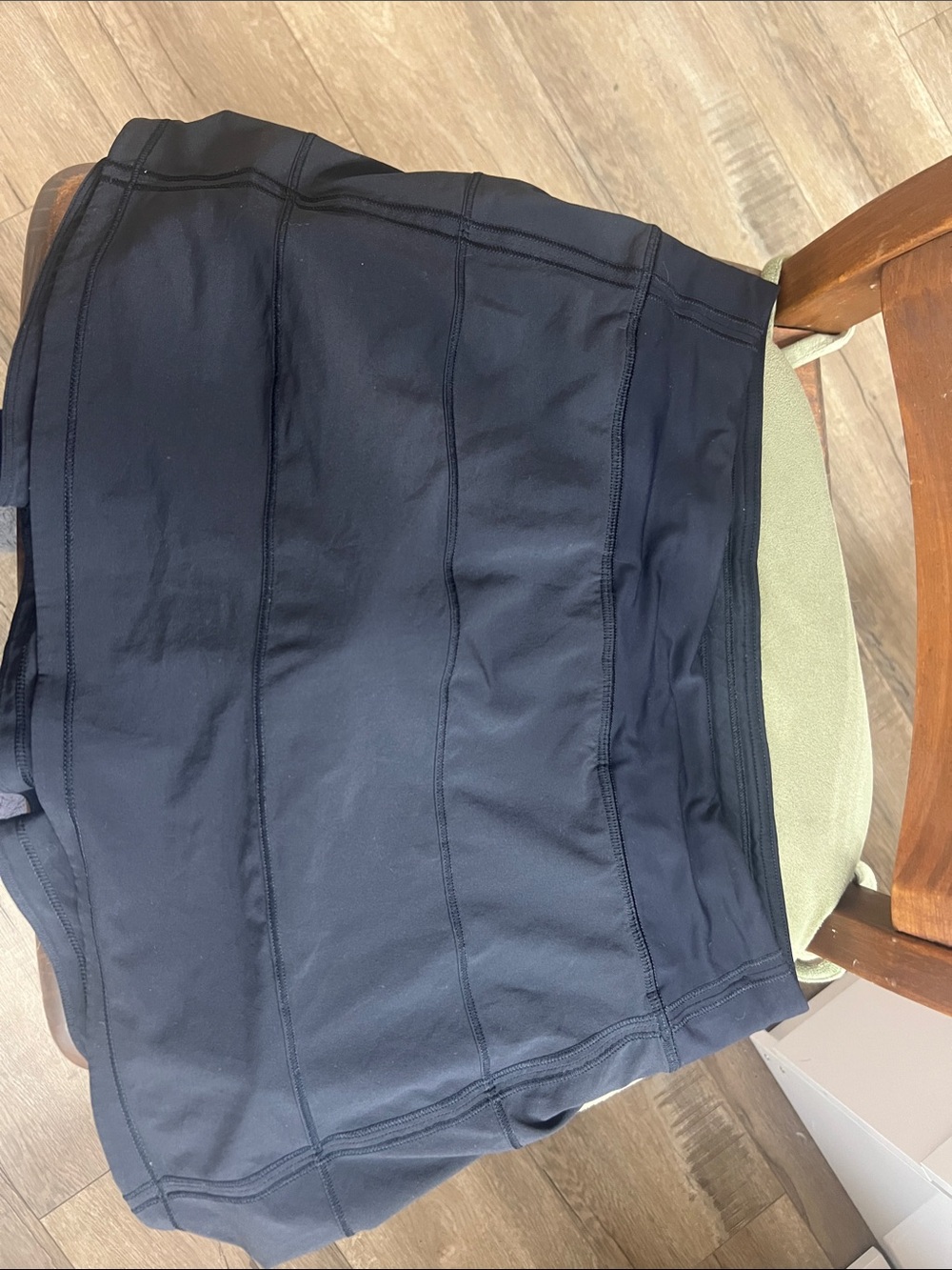 lululemon athletica black athletic skirt